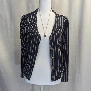 Urban Romantics Size Small Striped Blouse